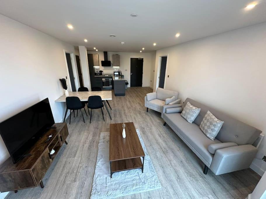 Stylish Central York Apartment Free Parking & Gym Zewnętrze zdjęcie
