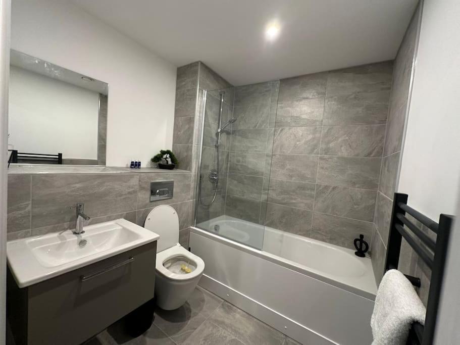 Stylish Central York Apartment Free Parking & Gym Zewnętrze zdjęcie
